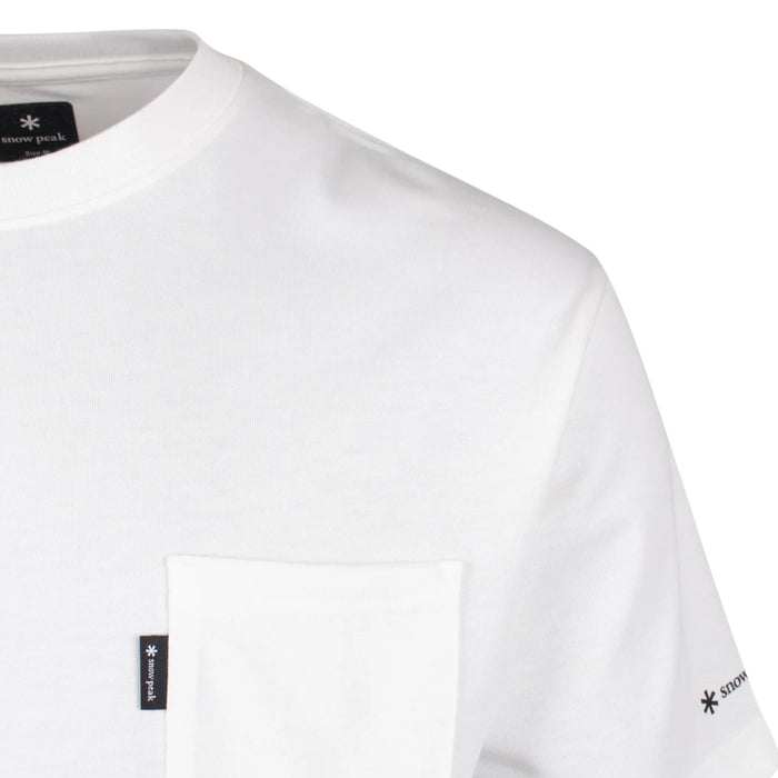 Snow Peak Pocket T-Shirt - Off White