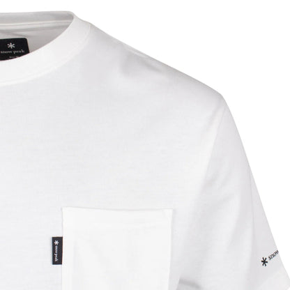 Snow Peak Pocket T-Shirt - Off White