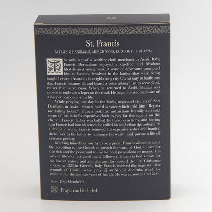 St. Francis of Assisi Statue 4"H | Patron Saint of Animals