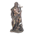 St. John the Baptist Statue – 9.5" | Cold-Cast Bronze | Goldscheider Veronese