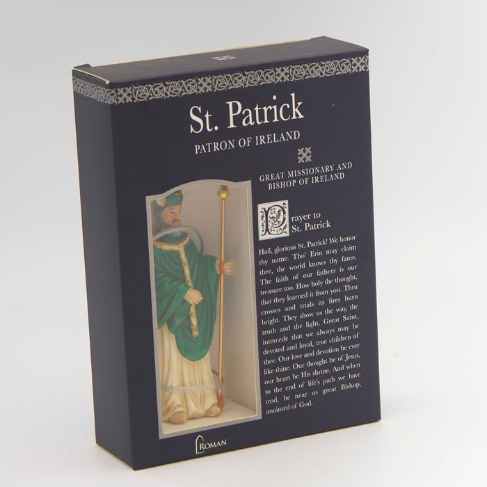 St. Patrick Statue 4.75"H | Roman