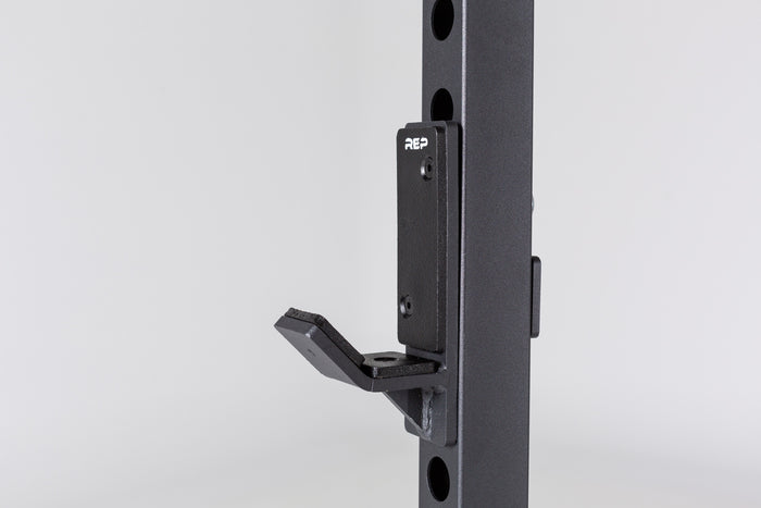 Standard J-Cups 1000 Series on Power Rack