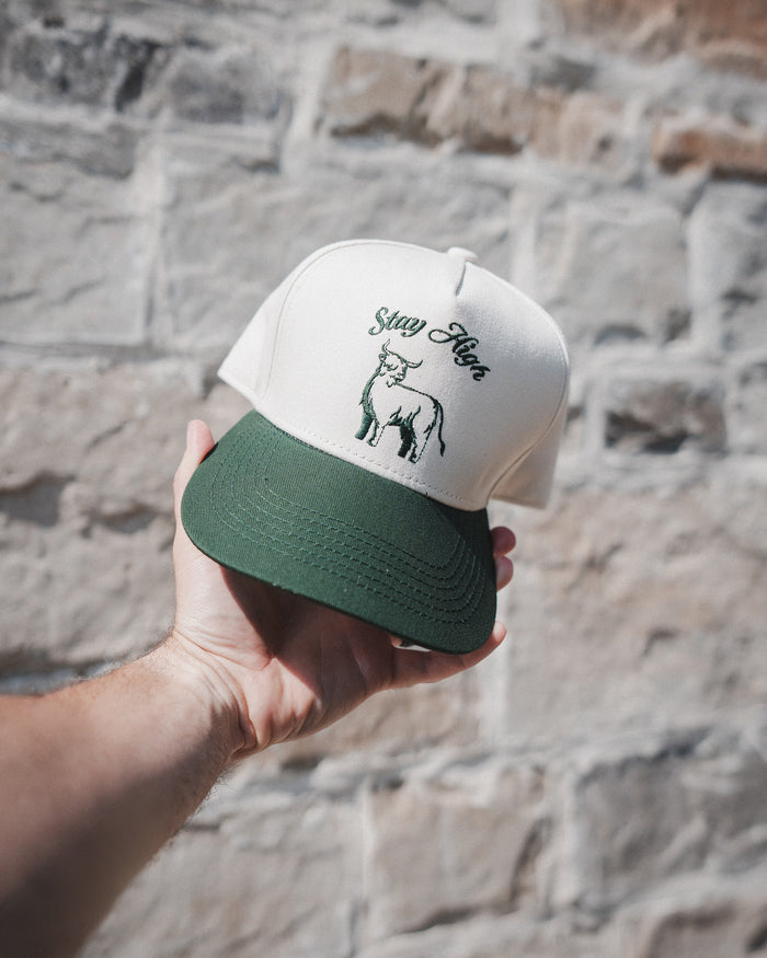 Stay High Highland Cow Hat - Follow Your Legend