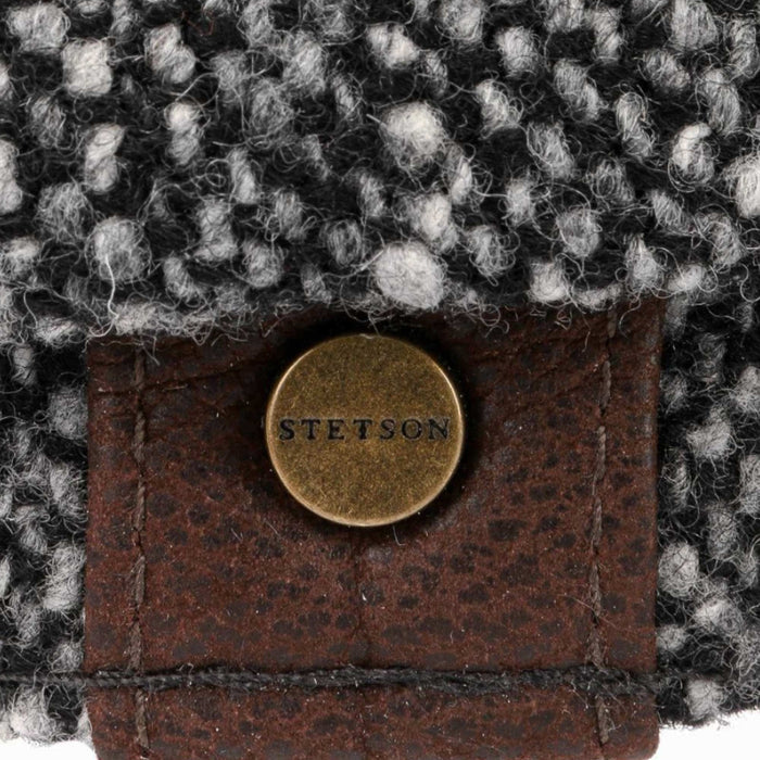 Stetson Hats Donegal Tweed Flat Cap - Grey