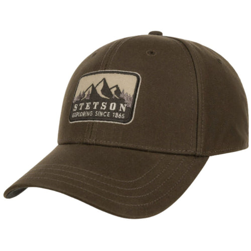 Stetson Hats Exploring Since 1865 Cap - Dark Brown