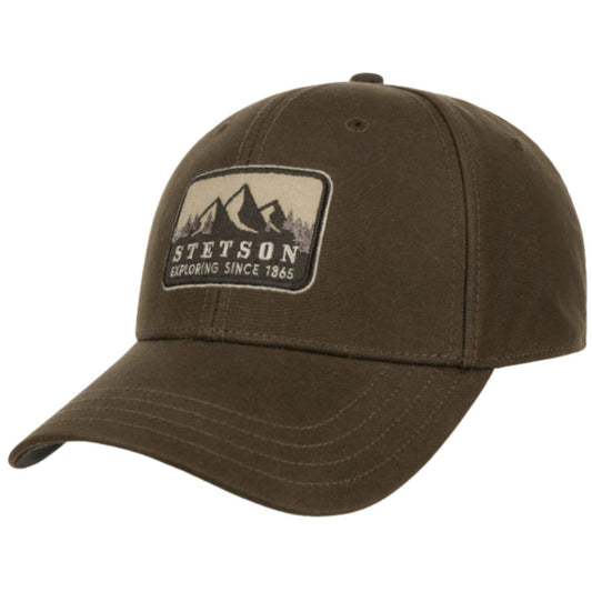 Stetson Hats Exploring Since 1865 Cap - Dark Brown