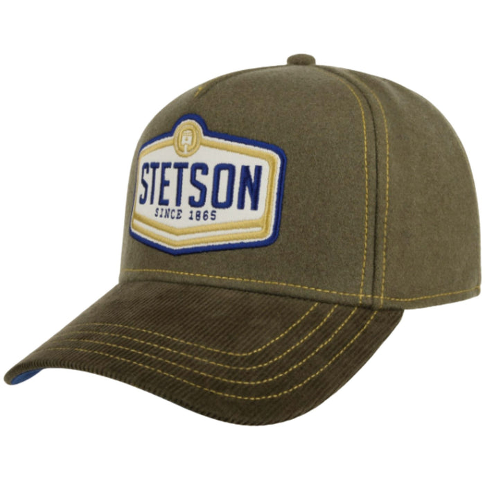 Stetson Hats Wordmark Patch Cap - Olive