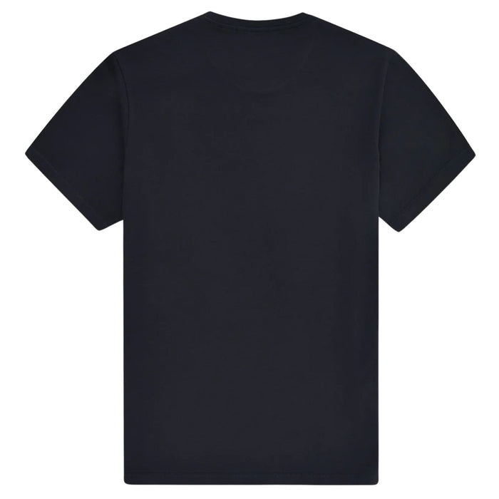 Stuarts London Brian Oak Pure Supima Cotton T-Shirt - Black