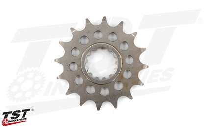 Upgrade your Yamaha with a lightweight 520 pitch front sprocket.