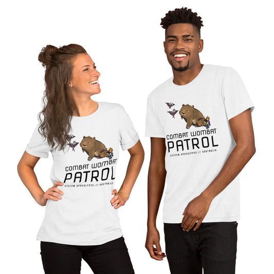 System Apocalypse: Australia T-Shirt - Combat Wombat Patrol