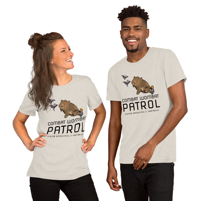 System Apocalypse: Australia T-Shirt - Combat Wombat Patrol