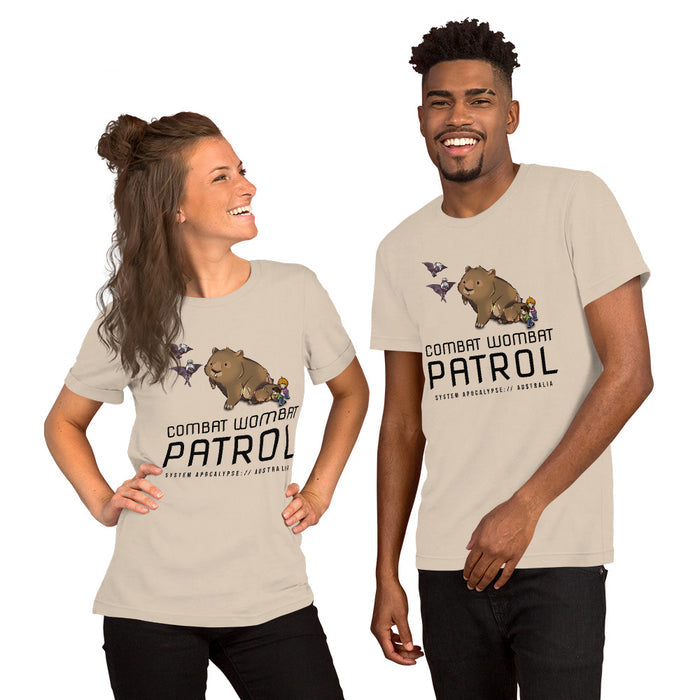 System Apocalypse: Australia T-Shirt - Combat Wombat Patrol