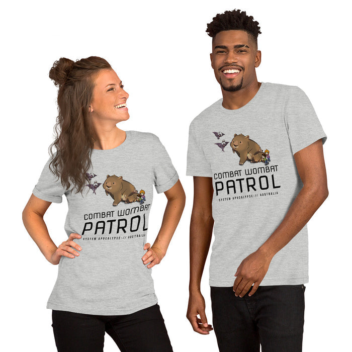 System Apocalypse: Australia T-Shirt - Combat Wombat Patrol