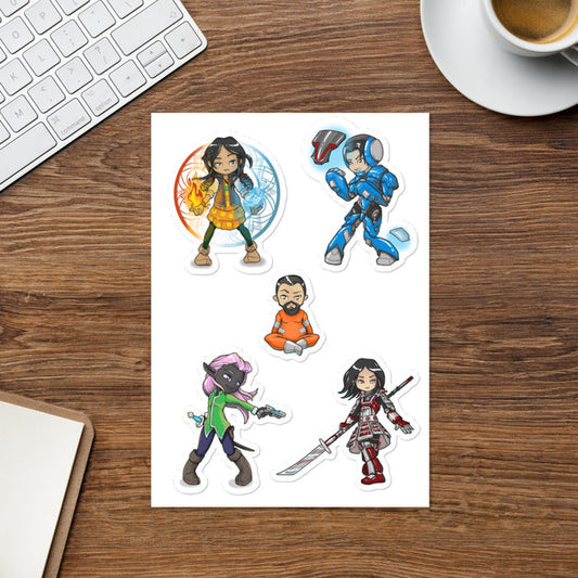 System Apocalypse Sticker Sheet