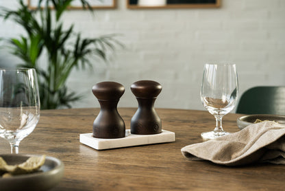 Tabletopper, white marble 2