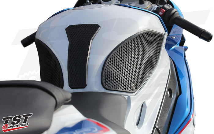 TechSpec Snake Skin material on the BMW S1000RR.