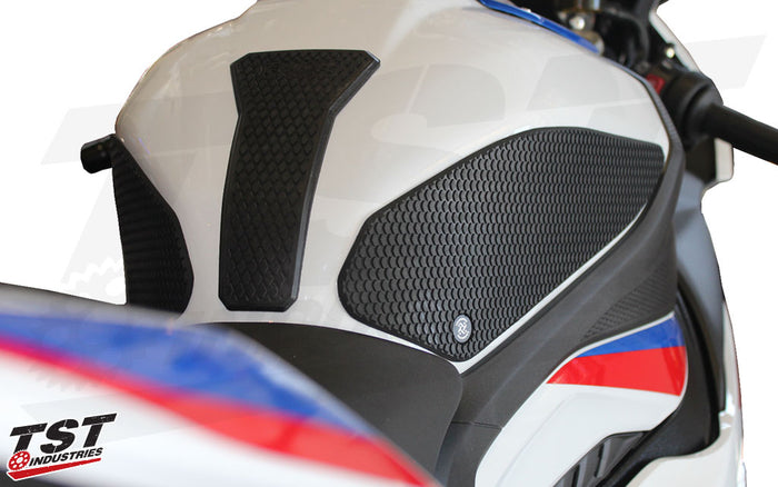 Includes 3-piece kit to add grip to the sides and center portions of the 2020+ S1000RR.