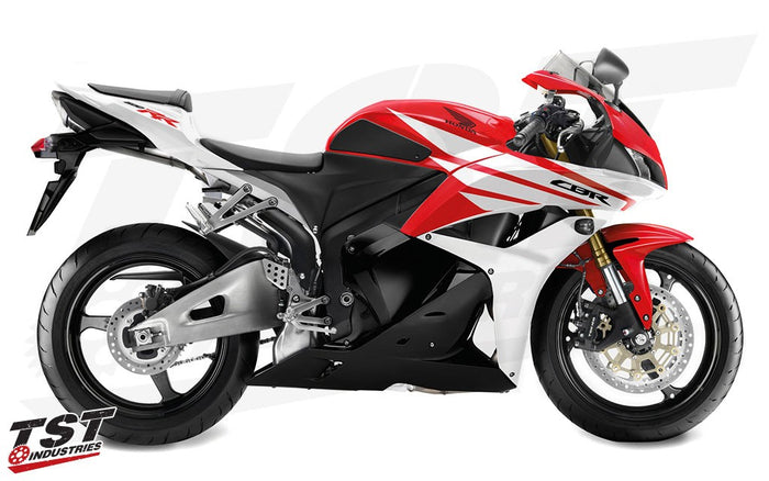 TechSpec Gripster Tank Grips on the 2012 Honda CBR600RR.
