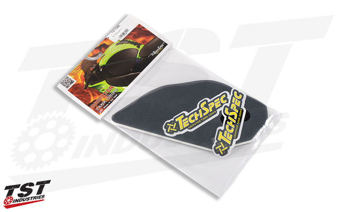 TechSpec Gripster Tank Grips for Kawasaki Ninja 650 2017+ / Z650 2017-2025