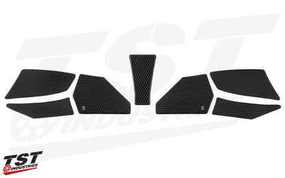 TechSpec Gripster Tank Grips for Yamaha MT-03 2020+ features a 7 piece kit.