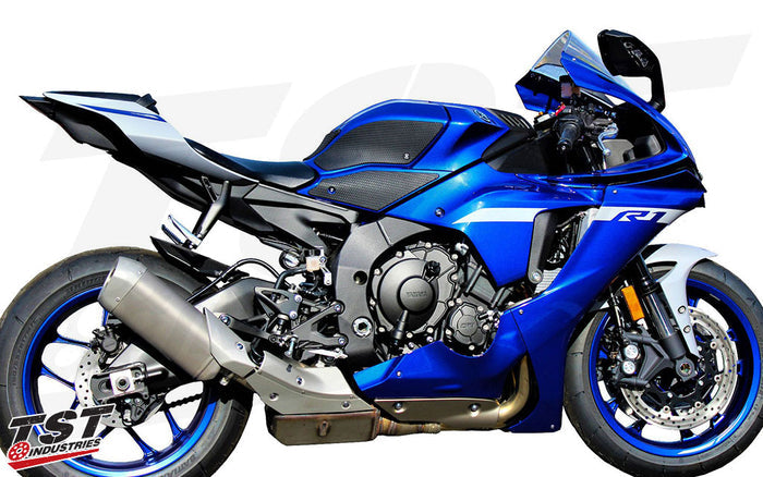Improve riding position and rider control with these easy to apply TechSpec Tank Grips.