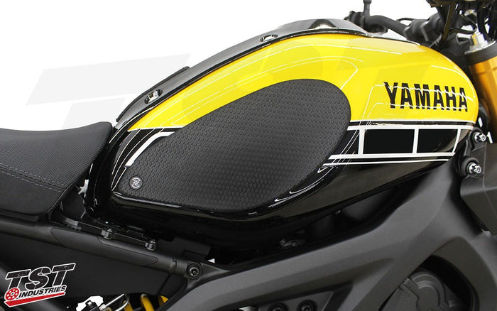 Eliminate knee sliding and decrease body fatigue with TechSpec tank grips. (Snake Skin kit shown)