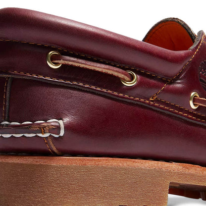 Timberland 3-Eye Classic Lug Shoe - Burgundy