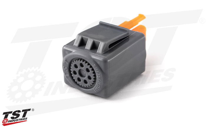 Our TST 2-Pin LED Flasher Relay Gen2-SK is compatible with a wide range of models from KTM, Ducati, BMW, and Suzuki.