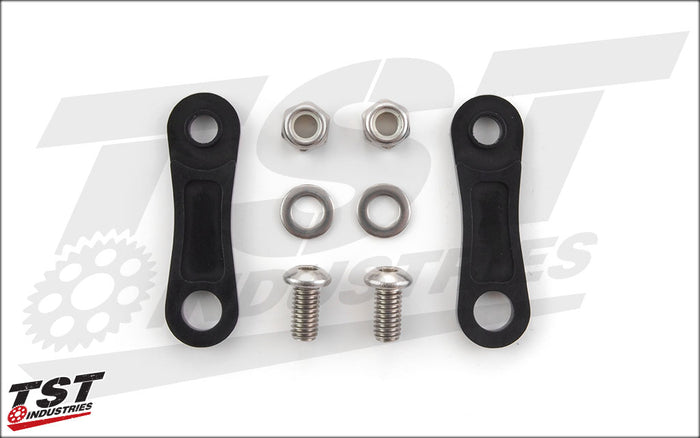 What's included in the Adjustable Fender Eliminator Extension Kit.