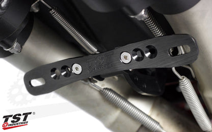 TST Industries exclusive design enables you to ditch the bulky stock fender on your Ducati.