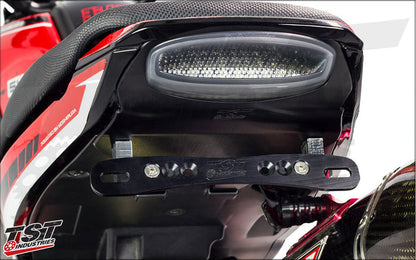Adjustable License Plate Bracket (shown with optional Undertail / Integrated Taillight)