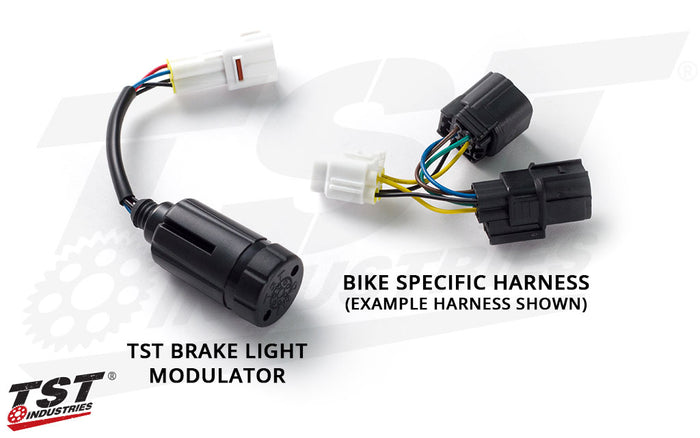 TST Brake Light Modulator for Kawasaki OEM Tail Lights