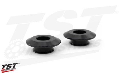 CNC machined for a precise fit and anodized black for a durable finish.
