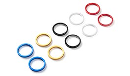 TST ECHO Anodized Color Ring Set