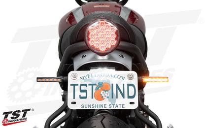 Shown with the TST BL6 LED Turn Signals - sold separately.