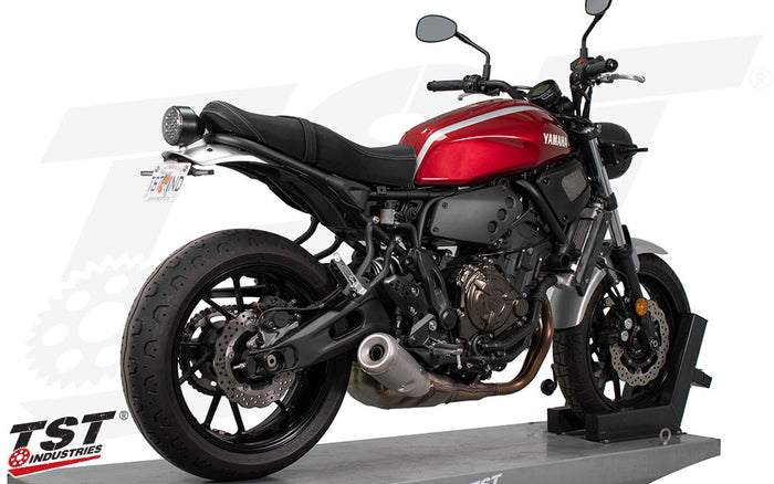 Improve the looks of your 2016-2021 Yamaha XSR700 by removing the large stock fender.