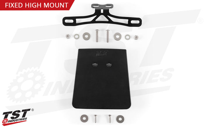 What's included in the TST Industries Elite-1 Fixed High Mount Fender Eliminator kit for the 2022+ Honda Grom.