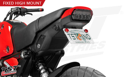 Ditch the oversized stock fender for a lightweight tail tidy from TST Industries.