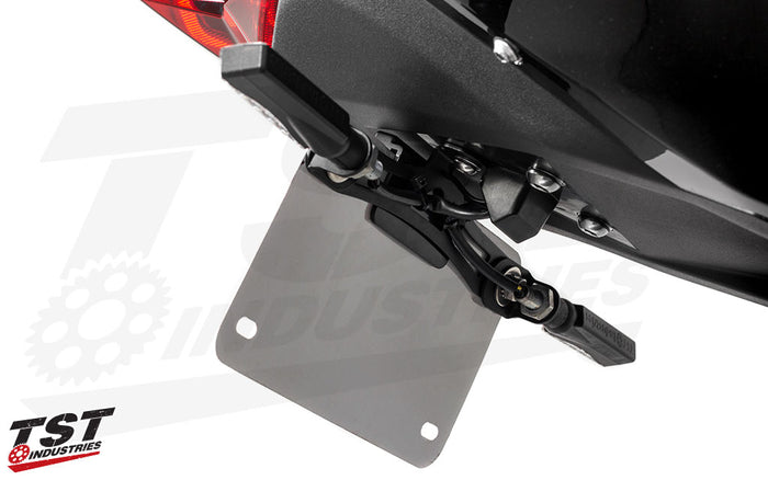 The standard kit does not include our CNC machined Undertail Closeout. (Shown with LED Pod Signals - sold separately)