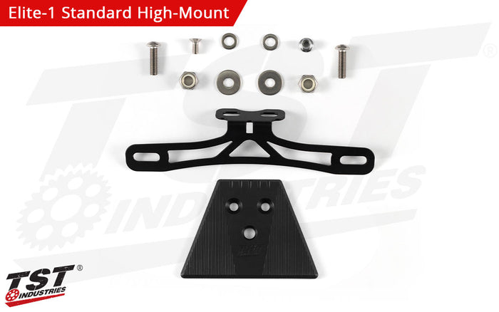 What's included in the Elite-1 Standard High-Mount Fender Eliminator kit.