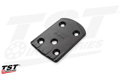 CNC machined undertail closeout for the Kawasaki ZX-6R.