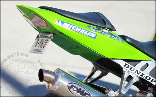 A light weight and cost effective way to reduce unwanted bulk from your Kawasaki ZX6R 636.