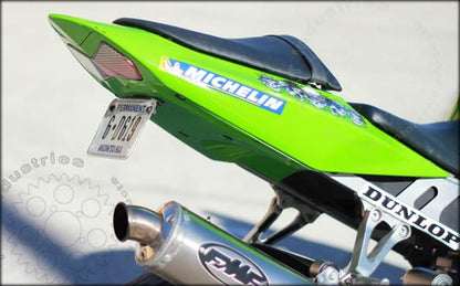 A light weight and cost effective way to reduce unwanted bulk from your Kawasaki ZX6R 636.