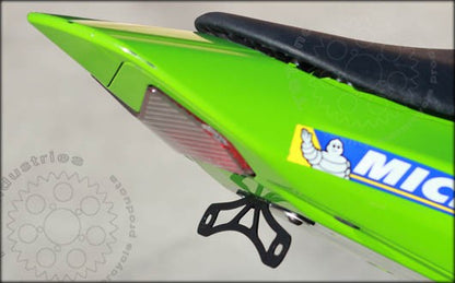 2003-2004 Kawasaki Ninja ZX6R 636 fender eliminator designed by TST Industries.