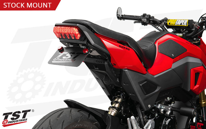 TST Industries Laser Cut Fender Eliminator for the 2017-2020 Honda Grom.