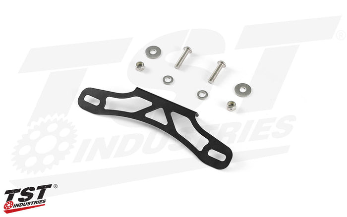 What's included in the TST Industries Fender Eliminator for the Kawasaki Ninja 650R.