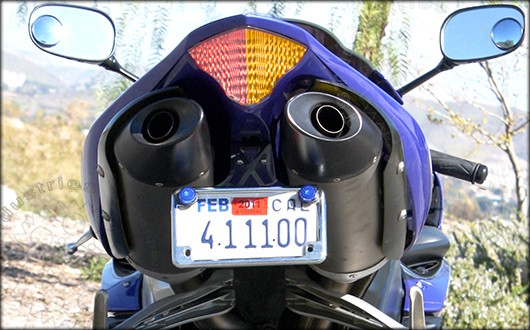 Shown with the TST Industries LED Integrated Taillight