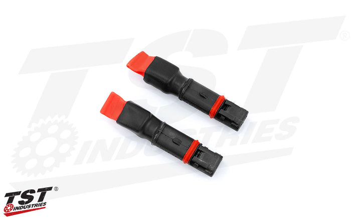 TST Front Turn Signal Delete Plug Kit for BMW S1000RR 2020+