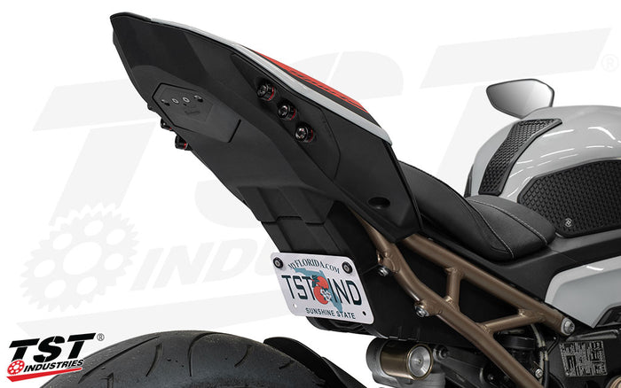 Designed excluively by TST Industries specifically for the 2021+ BMW S1000R.