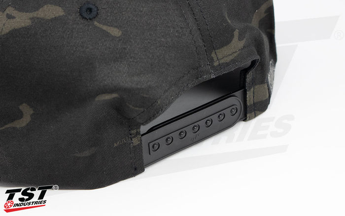 Snapback Style Hat.